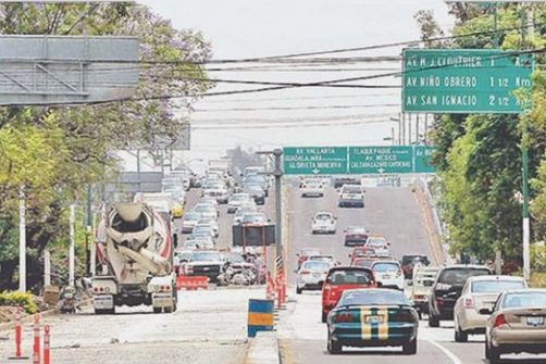 Concreto en Avenida Vallarta