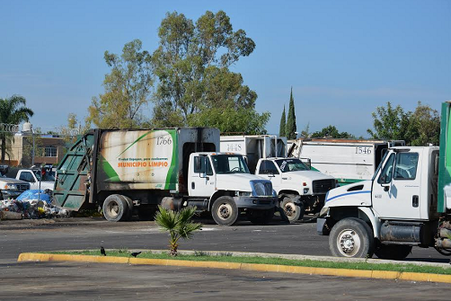 Unidades recolectoras de basura dadas de baja