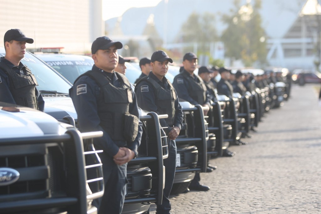 Entrega de patrullas Comisaría General de Seguridad Pública de Zapopan