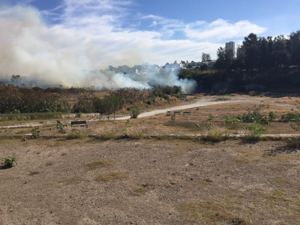 Controlan incendio en Colomos III