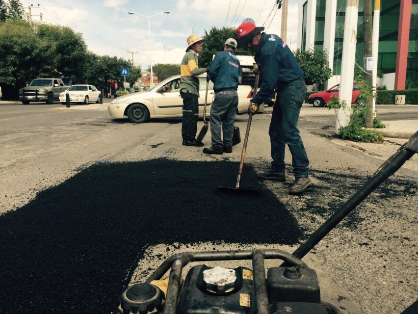 Inicia Programa Emergente de Bacheo en Santa Margarita