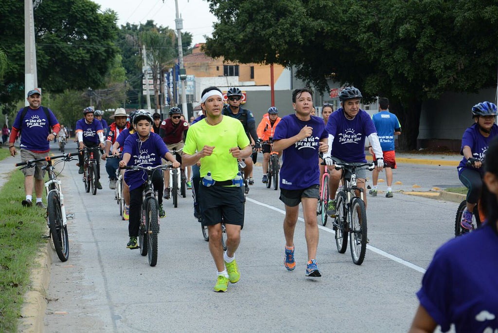 Inauguración de la nueva ruta de la Vía RecreActiva