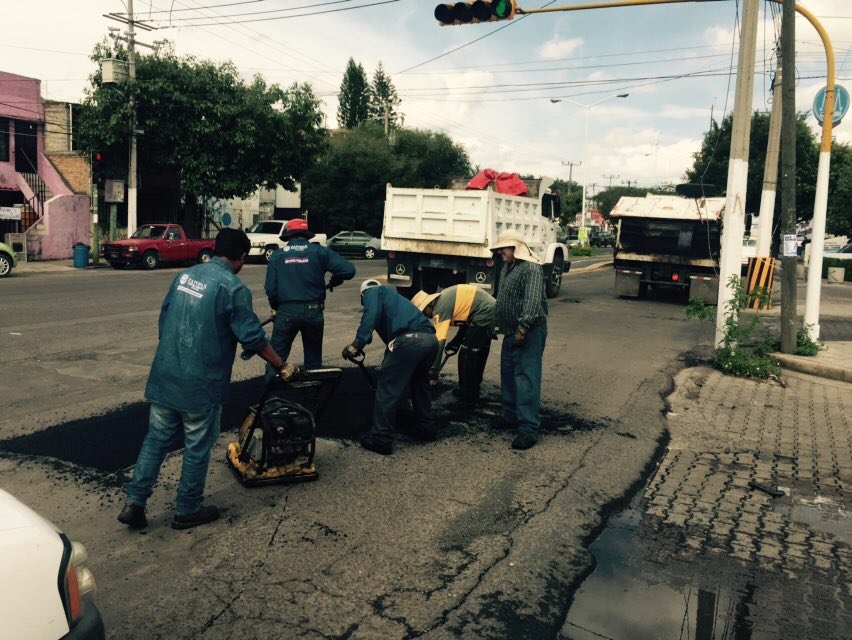 Vierte Zapopan 6 mil toneladas de mezcla asfáltica en lo que va del año