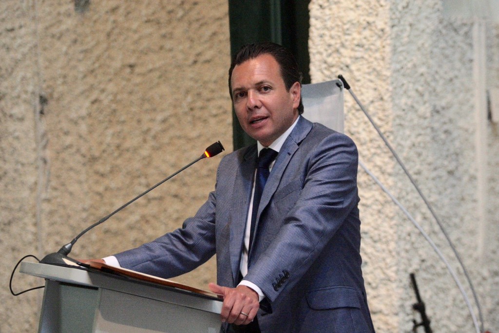 Pablo Lemus presenta el Primer Informe de Gobierno de la Administración 2015 – 2018 ante la Cámara Nacional de Comercio de Guadalajara 