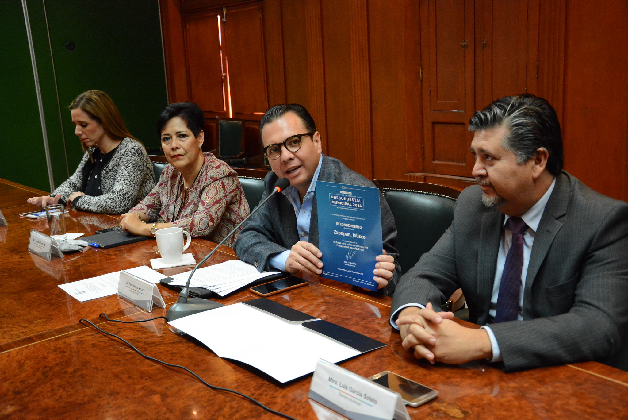 Obtiene Zapopan el primer lugar en transparencia, a nivel nacional, en el Índice de Información Presupuestal Municipal 2016