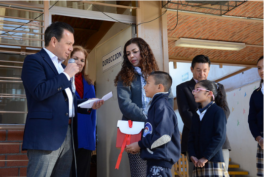 Visita de Lemus a Primaria, lunes 23 de enero 2017, foto 2