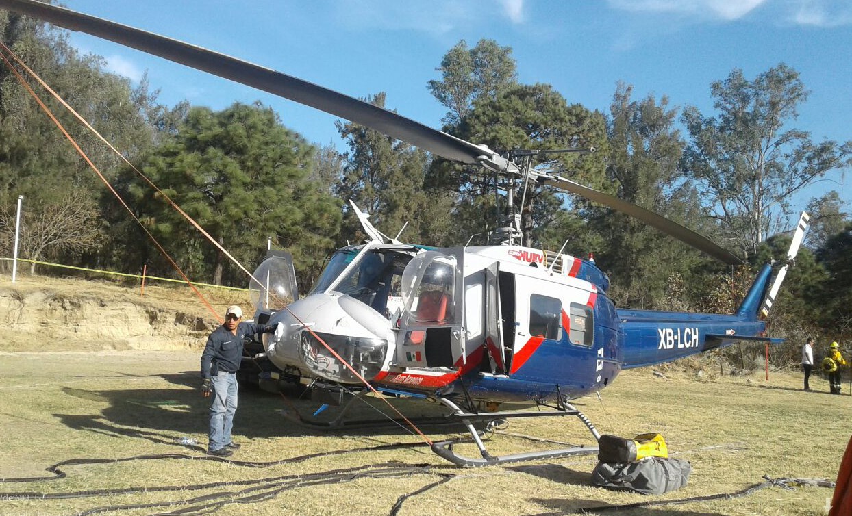 Helicóptero vs incendios