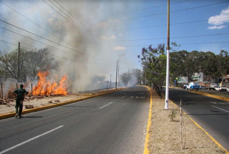 Incendio en El Fortín