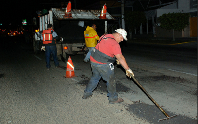 Intensifica Zapopan acciones de bacheo en calles y avenidas