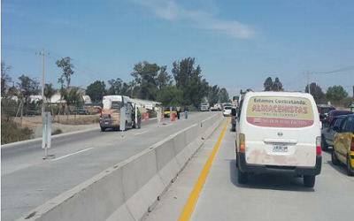 Habilitarán retornos e instalarán puentes peatonales en Carretera Colotlán