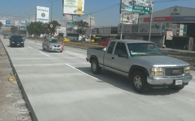 Se pospone la reapertura de las laterales de avenida López Mateos
