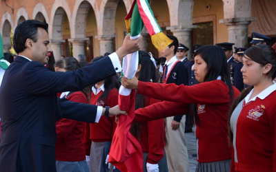 Conmemora Zapopan el Día de la Bandera