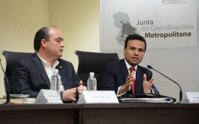 Asiste Robles Peiro a junta de trabajo del Instituto Metropolitano de Planeación