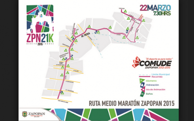 Listo el Medio Maratón Zapopan 2015