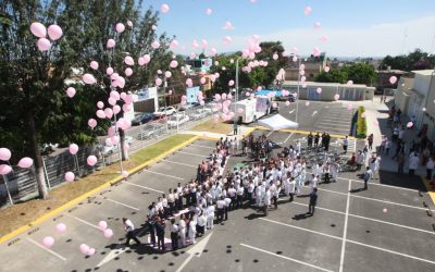 Pablo Lemus encabezó lazada por el Día Mundial de Lucha contra el Cáncer de Mama
