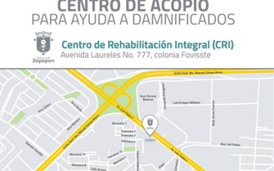 Centro de Acopio para ayuda a damnificados