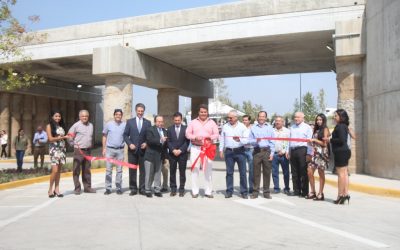 Pablo Lemus inauguró paso a desnivel gestionado por desarrolladores