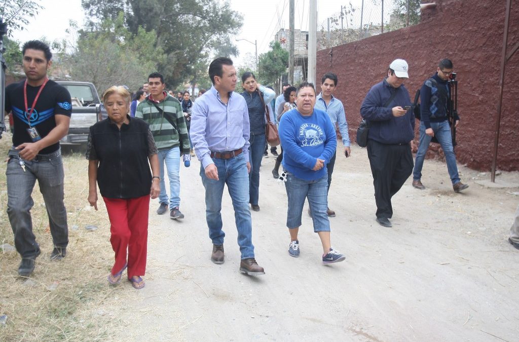 Pablo Lemus supervisó avances en varias obras del municipio