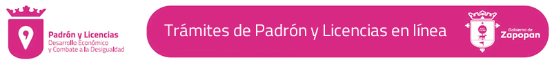 Trámites de padrón y licencias en línea