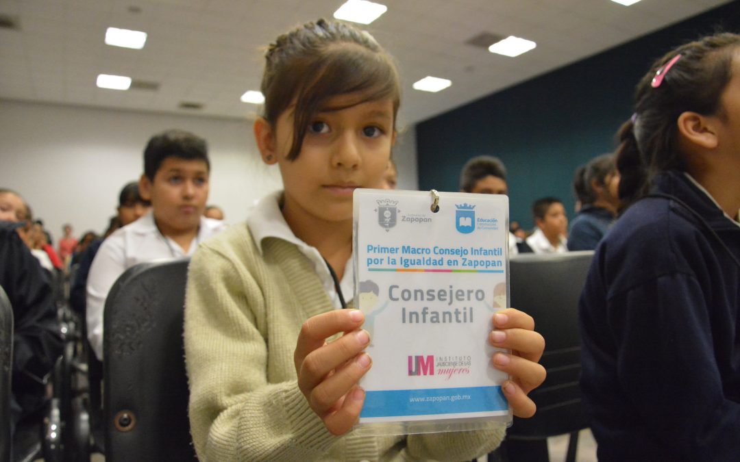 Toma protesta en Zapopan el Primer Macroconsejo Infantil por la Igualdad en Zapopan