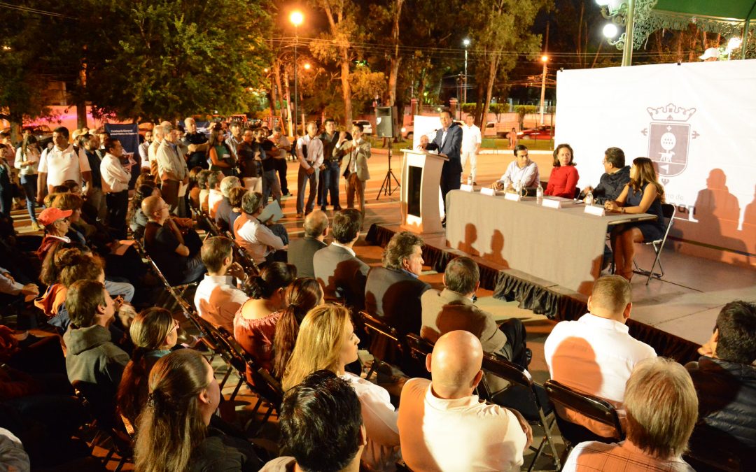 Pablo Lemus presenta el Primer Informe de Gobierno de Zapopan en Ciudad Granja