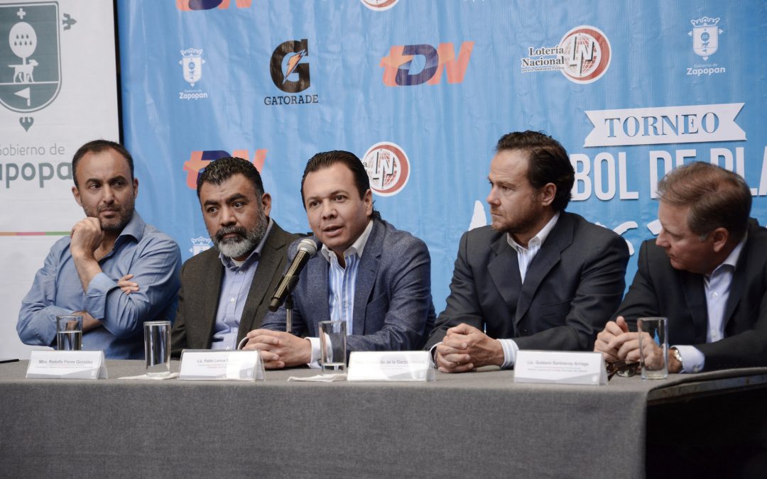 Zapopan es la sede del primer torneo de fútbol de playa “Nuevos Talentos”