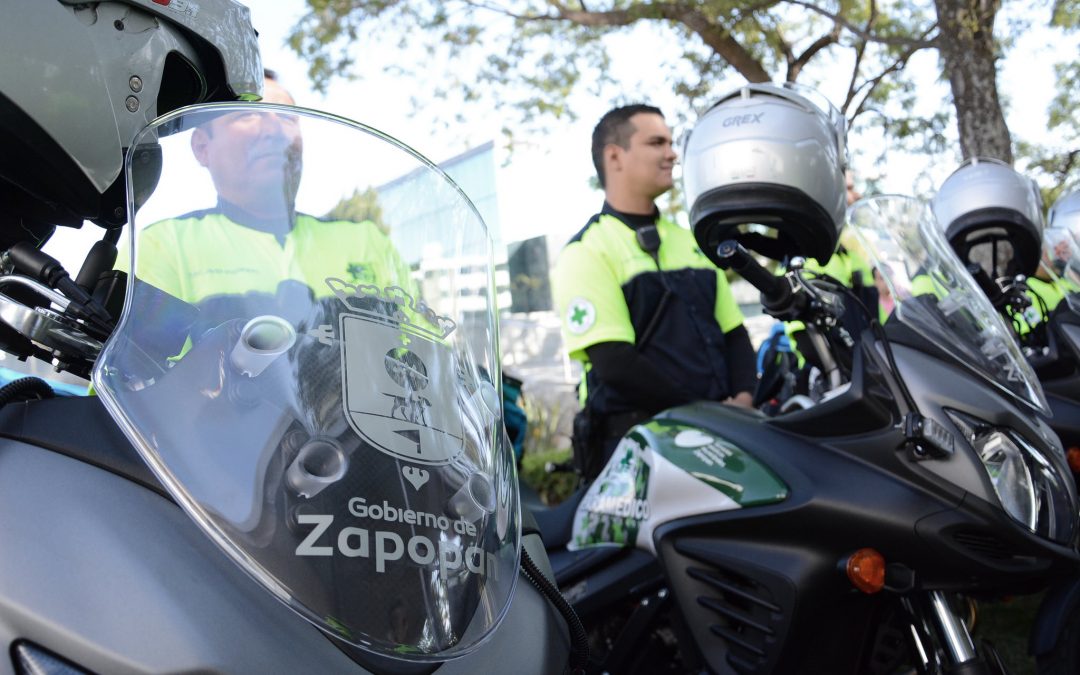 Salud Zapopan refuerza capacidad de respuesta del Escuadrón Fénix con nueve motocicletas nuevas