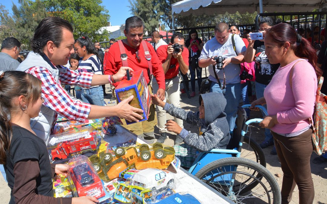 El Gobierno de Zapopan inicia la entrega de 20 mil juguetes, resultado de la campaña “Dibujemos Sonrisas”