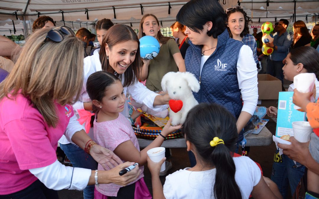 En el Día de Reyes, DIF Zapopan entrega más de 9 mil juguetes a niños y niñas