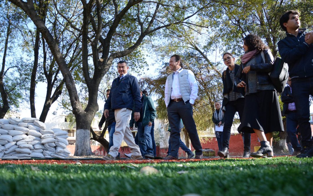 Avanza Zapopan en la rehabilitación y construcción de centro comunitario en la Unidad Deportiva El Polvorín