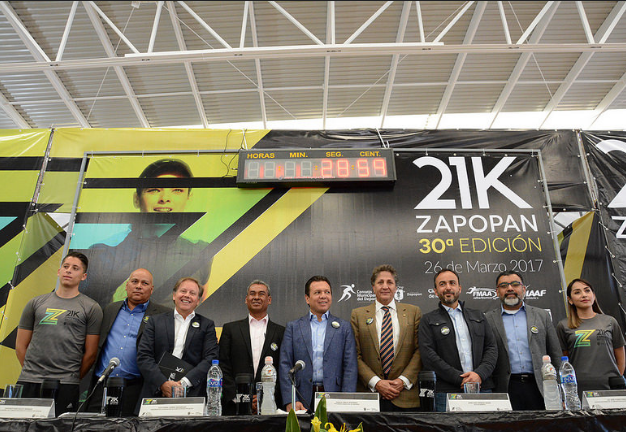 Presenta Zapopan la 30ᵃ edición del Medio Maratón