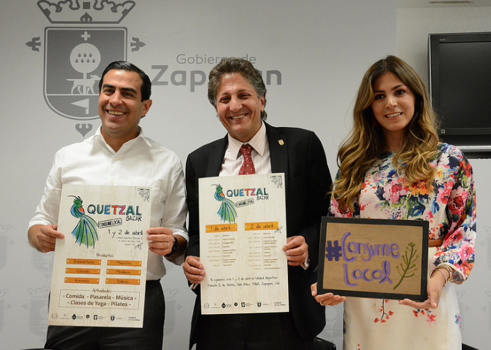 Activa Zapopan economía local con el primer Bazar Quetzal