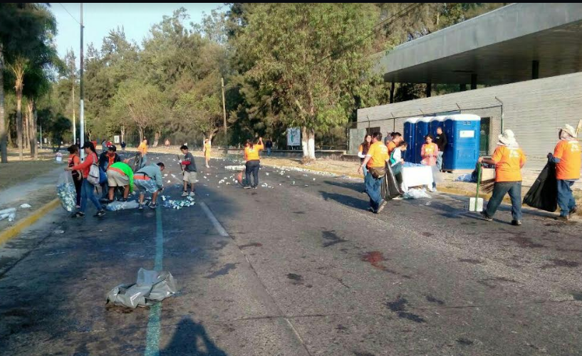 Realiza Zapopan labor de saneamiento en vialidades del XXX Medio Maratón “Benito Juárez”