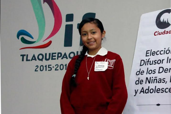 Adolescente de Zapopan gana certamen de Difusor Infantil de los Derechos de la Niños 2017
