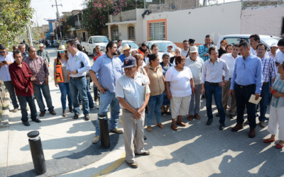 Zapopan, Ciudad de los Niños, entrega primera etapa de pavimentación de vialidades en San Juan de Ocotán