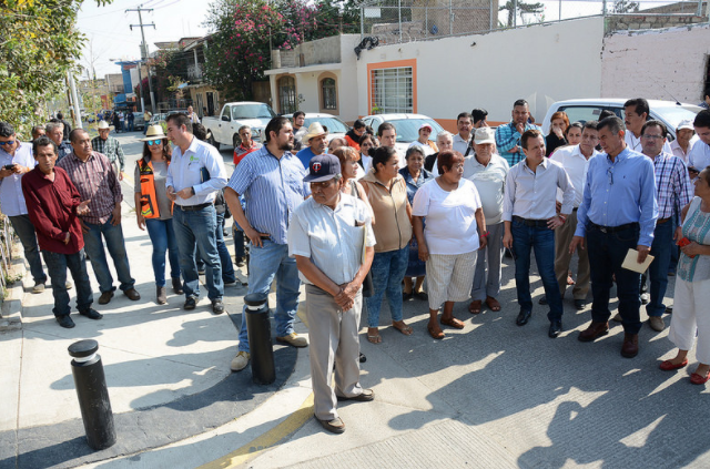 Zapopan, Ciudad de los Niños, entrega primera etapa de pavimentación de vialidades en San Juan de Ocotán