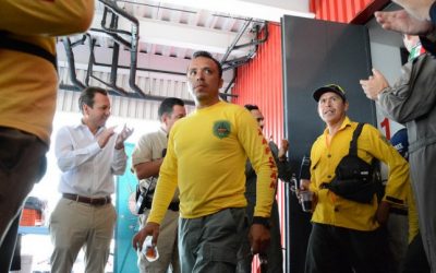 Reconoce Zapopan labor de brigadistas forestales que combatieron incendio en Bosque La Primavera