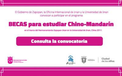 Convocatoria para estudiar Chino-Mandarín