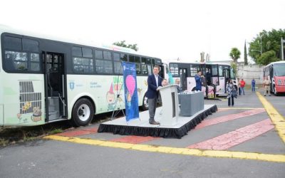 Zapopan refuerza con autobuses los servicios que se brindan a la ciudadanía