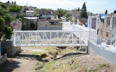 Zapopan entrega puente peatonal en Las Cabañitas y crea paso seguro ante el temporal de lluvias