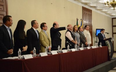 Rinde protesta Marco Valerio Pérez Gollaz como Administrador General de la Agencia Metropolitana de Seguridad (AMS)