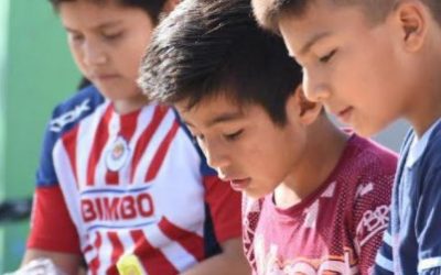 Realizan taller infantil de elaboración de máscara de tastoanes