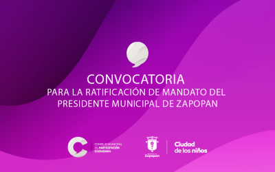 Convocatoria para ratificación de mandato del Presidente Municipal de Zapopan
