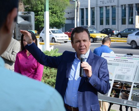 Zapopan, Ciudad de los Niños, entrega mantenimiento profundo realizado en laterales de avenida Vallarta