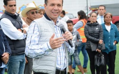 Entrega Zapopan, Ciudad de los Niños, la renovación integral de la unidad deportiva en San Juan de Ocotán