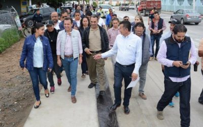 Entrega Zapopan segunda etapa de pavimentación en avenida Aviación– Base Aérea Militar
