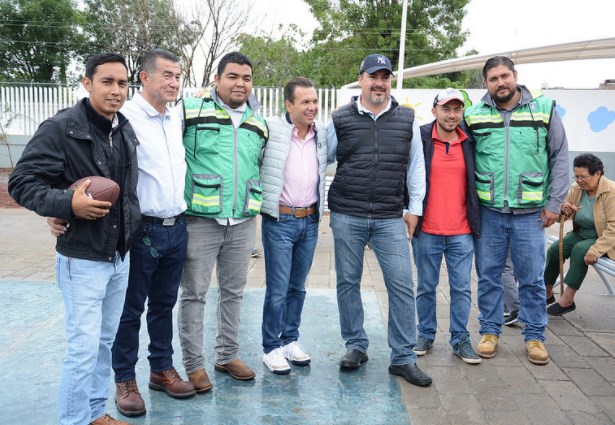 Entrega Zapopan, Ciudad de los Niños, la renovación integral de la unidad deportiva en Paseos del Briseño