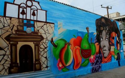 Jóvenes de ‘Zapopan Rifa’ plasman historia de Santa Ana Tepetitlán en mural