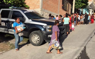Distribuye Zapopan en municipios de Morelos 14 toneladas de víveres donados por ciudadanos