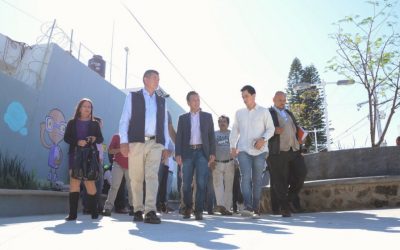 Entrega Zapopan espacios públicos dignos e infraestructura social en La Martinica